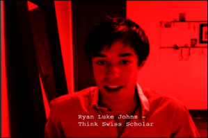 We just completed three new promotional spots for the ThinkSwiss Scholarship  program. They feature two former recipients of the scholarship and in keeping with the student budget aesthetic, we used skype to interview both Ryan Luke Johns and Hilary Landfried.
